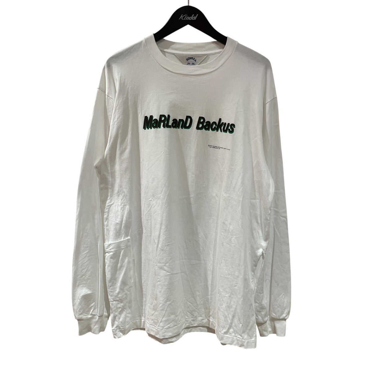 ONE SIDE SLASH LONG-T長袖TシャツSUNSEA3002