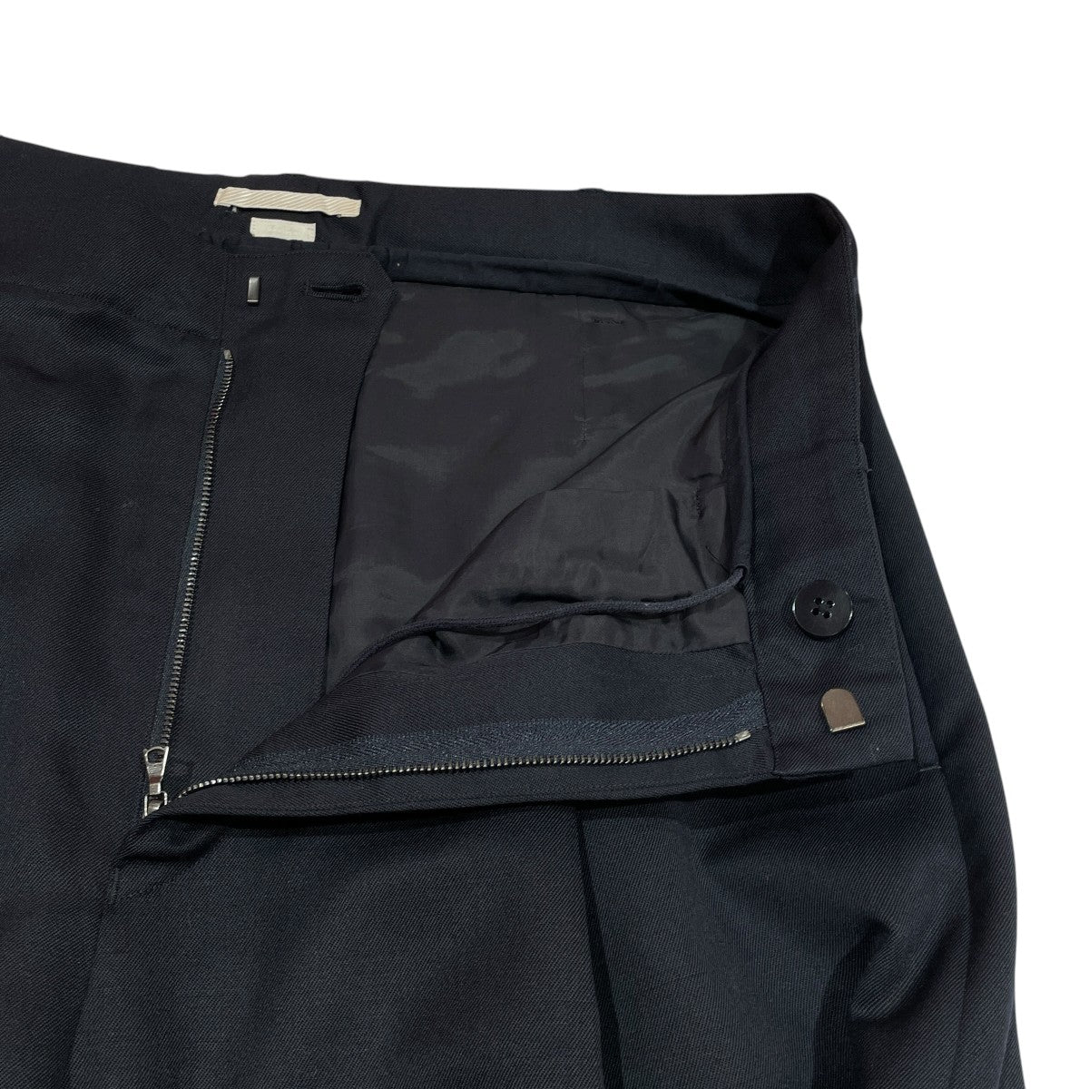 Wool Mohair Super Wide Slacks #DarkNavyスラックスBHS23F010MO