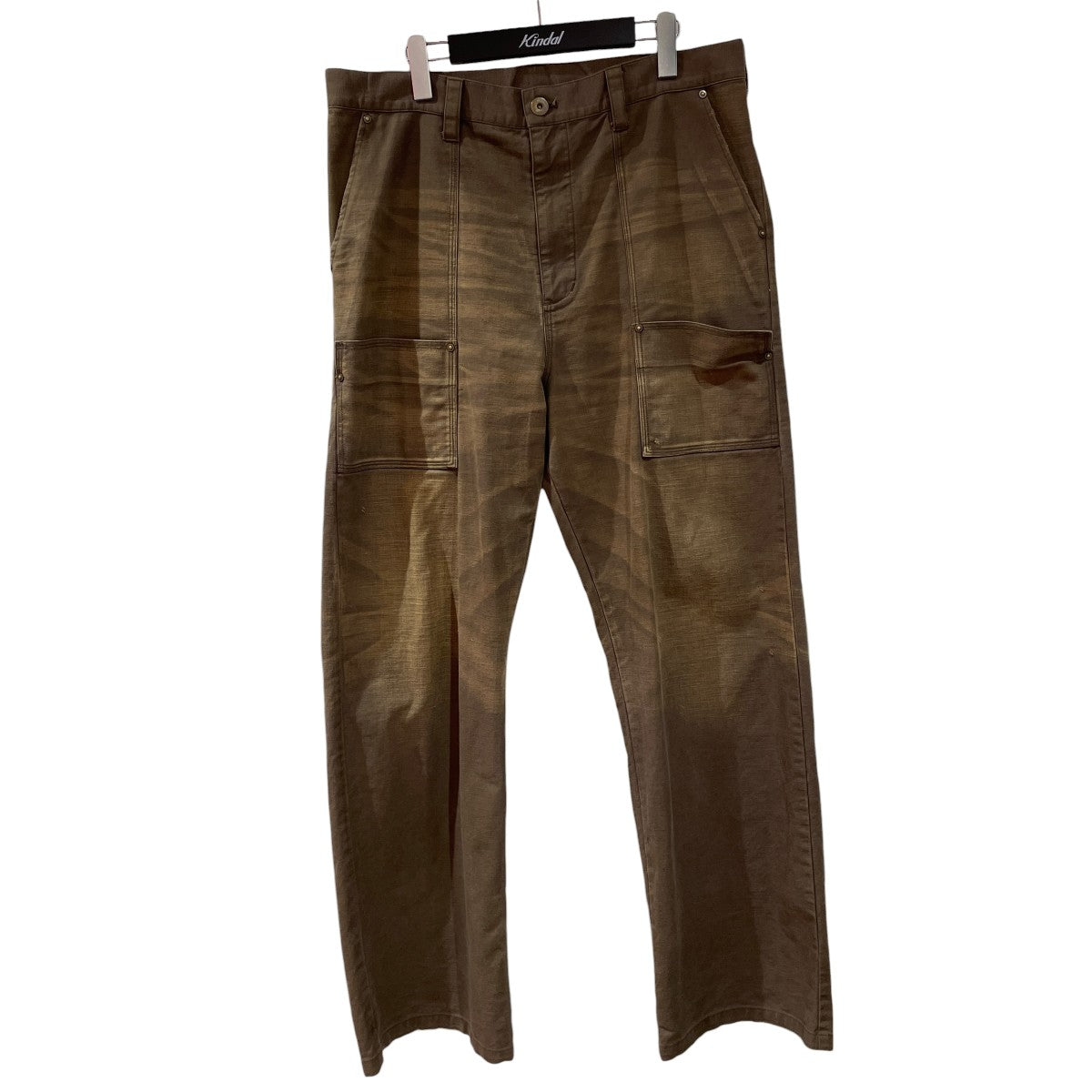 Distressed Sarge PantsワイドパンツG13PT021