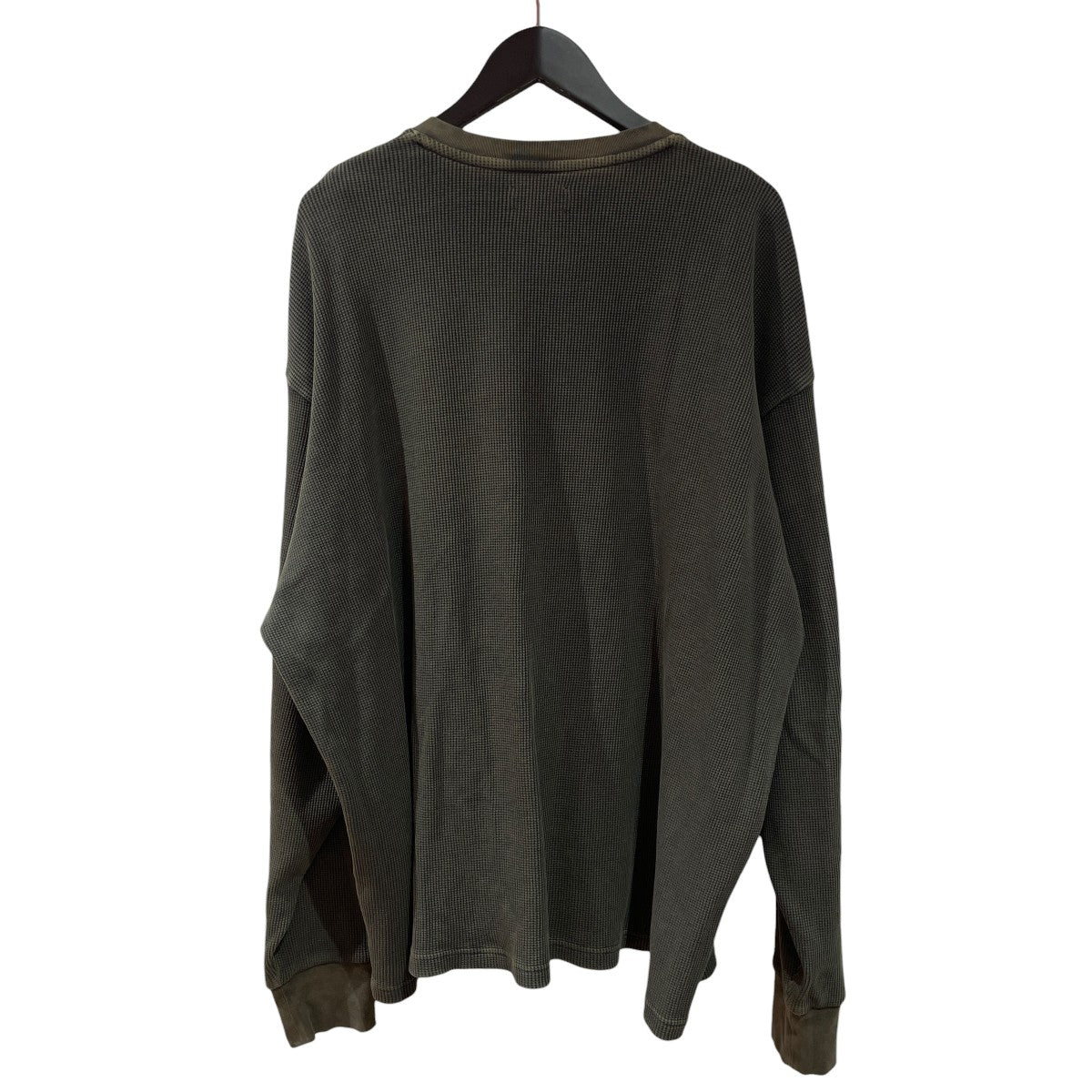 18G Garment Dye WaffleサーマルカットソーKM25A-012