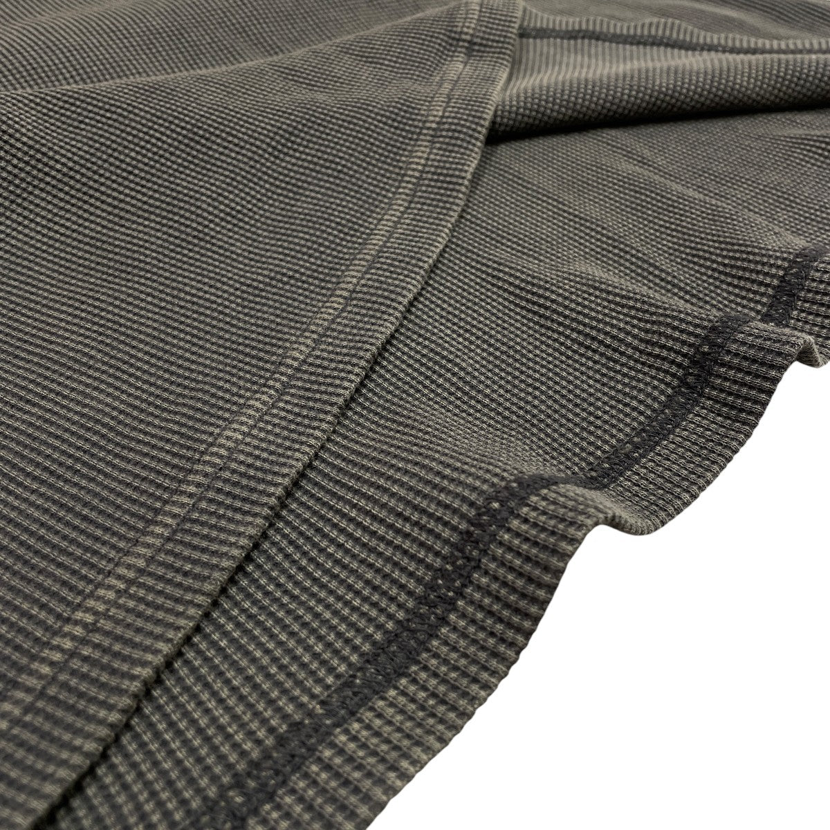 18G Garment Dye WaffleサーマルカットソーKM25A-012