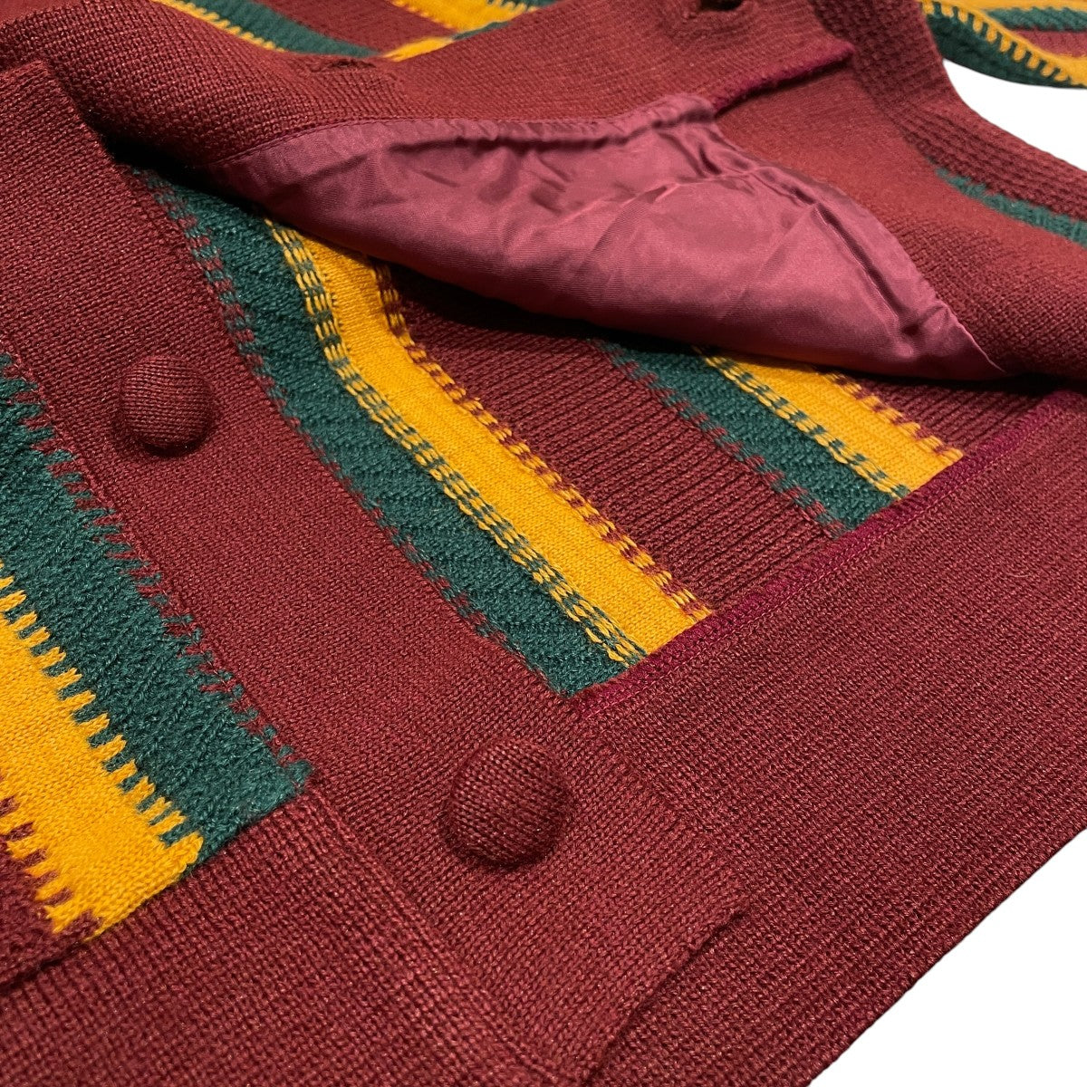 KNIT CARDIGAN RASTAニットカーディガン23AW-KNN-003