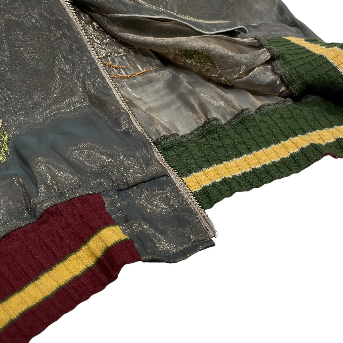 Sheer Pearl Mosquito Guard 2TONE Vietnam JacketブルゾンK2504LJ183