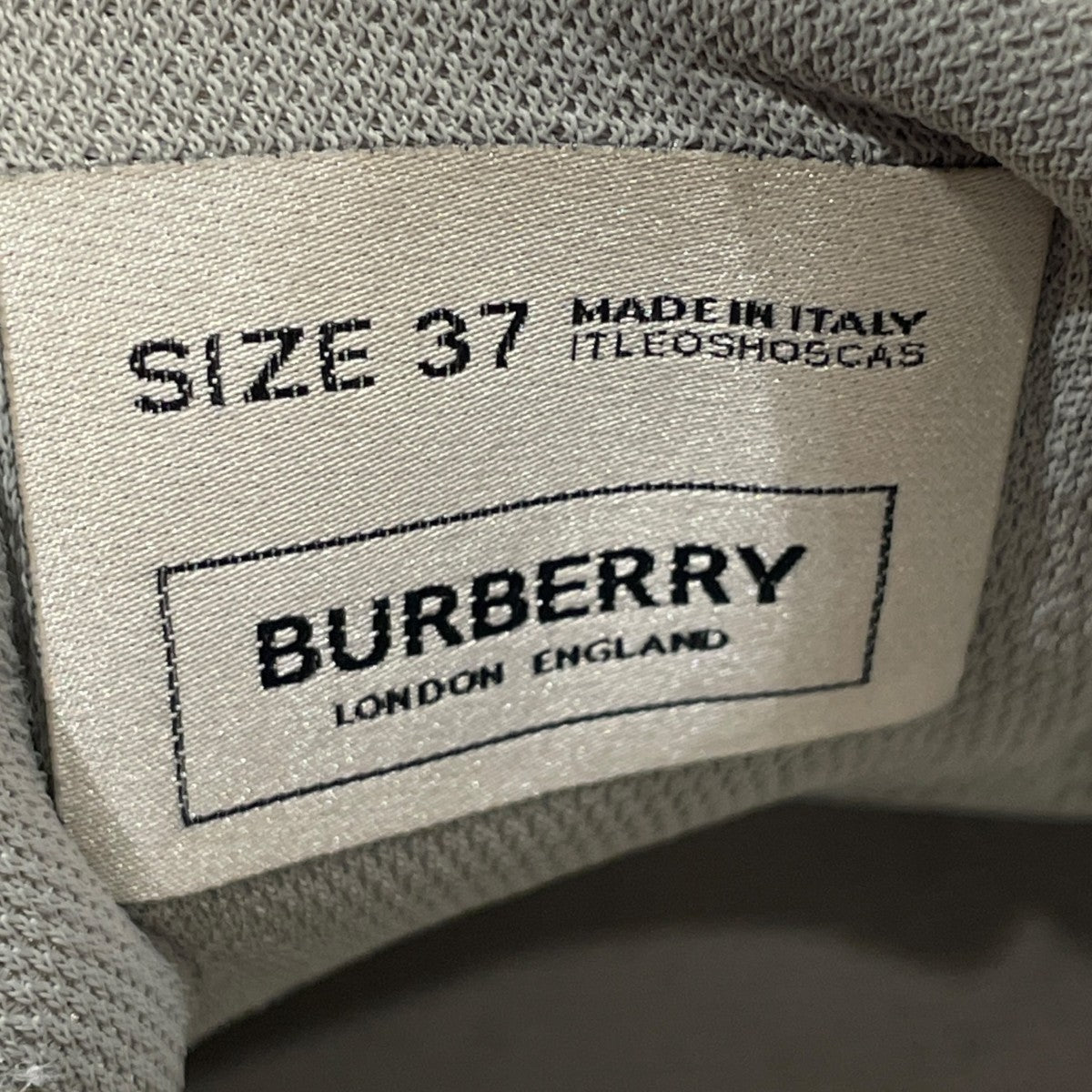 BURBERRY ローカットスニーカー 古着・中古-8枚目のアイテム画像