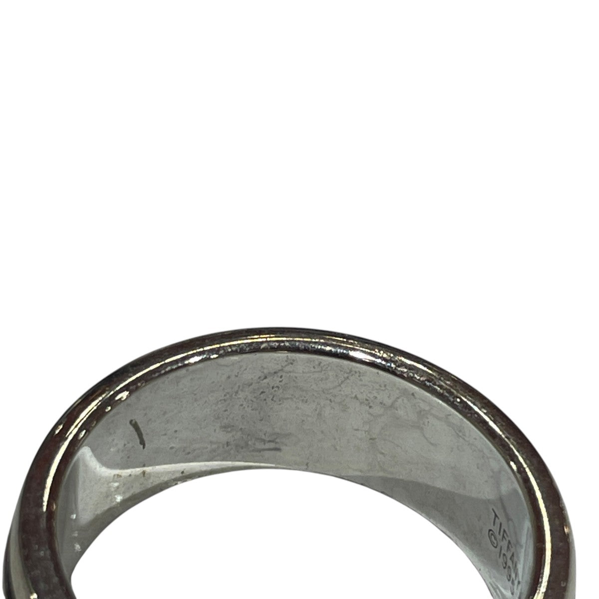 Tiffany ＆ Co． グルーブドダブルリング 古着・中古-2枚目のアイテム画像