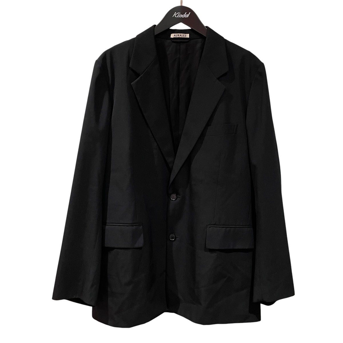 AURALEE LIGHT WOOL MAX GABARDINE JACKETテーラードジャケットA23AJ01MG 古着・中古-1枚目のアイテム画像