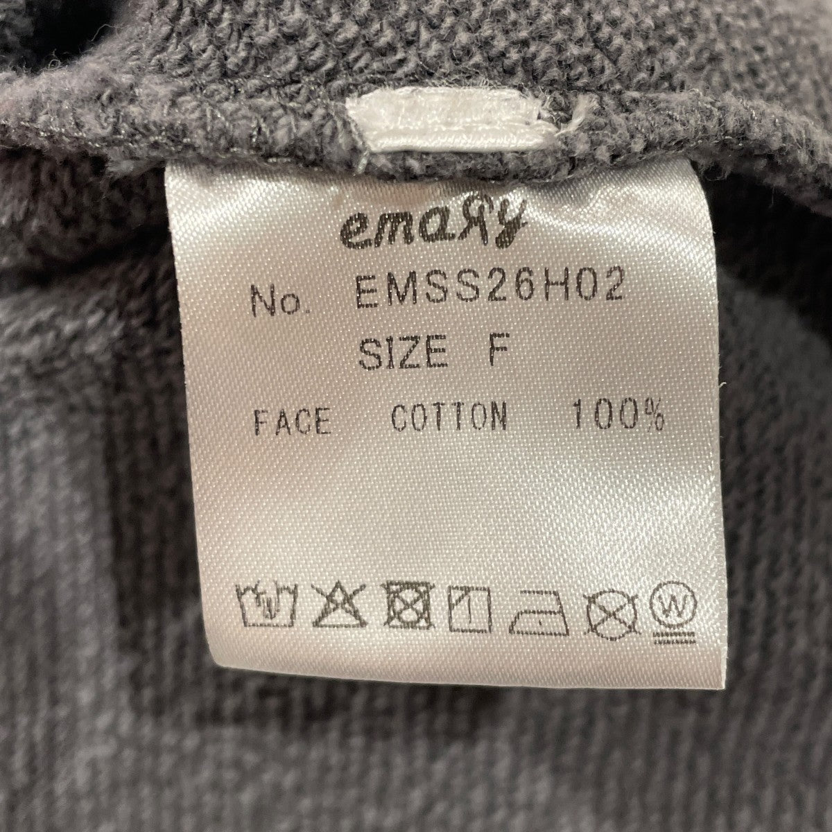 Psyco candy no sleeve hoodieノースリーブパーカーEMSS26H02