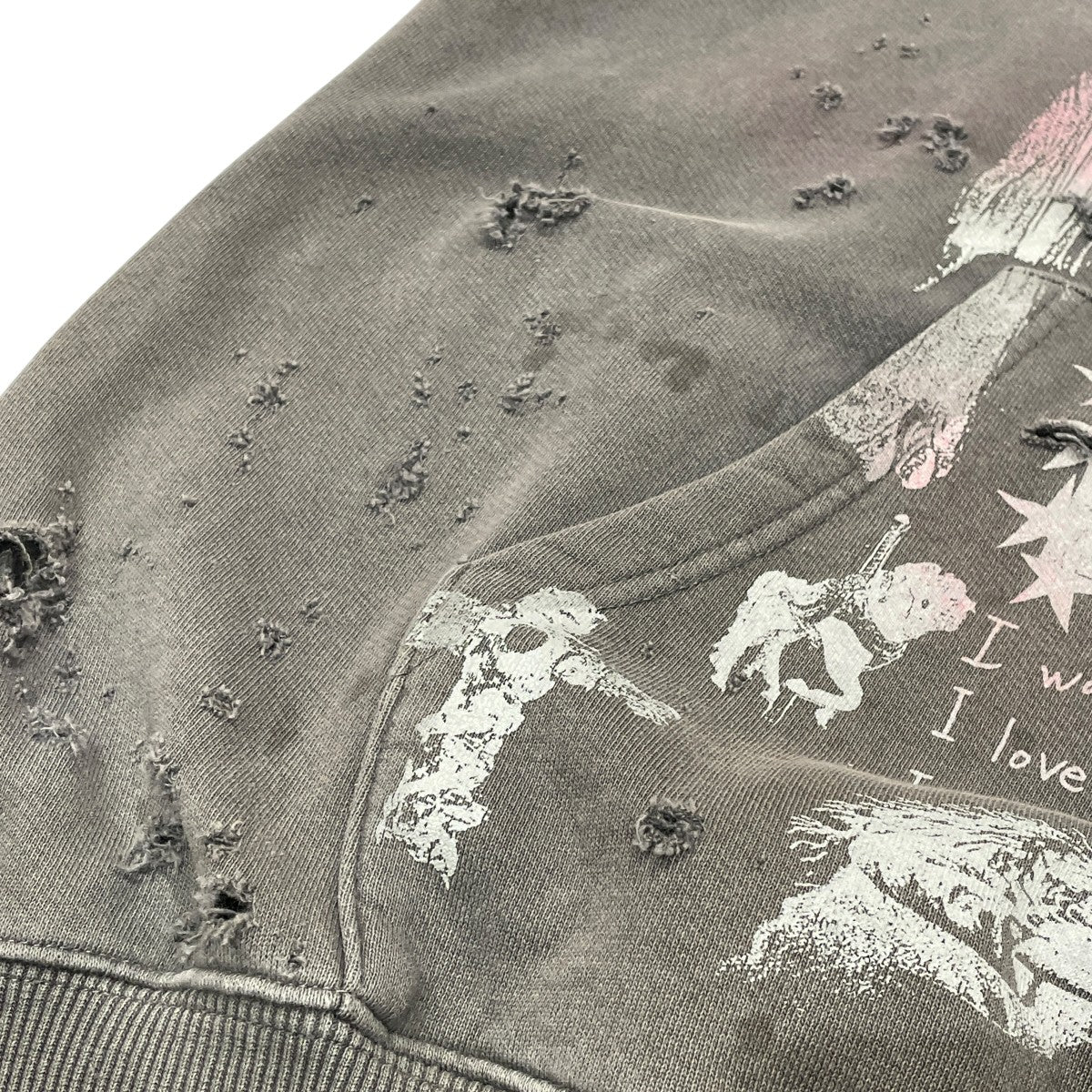 Psyco candy no sleeve hoodieノースリーブパーカーEMSS26H02