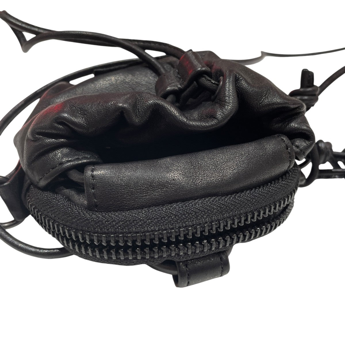 SOFT WATER-DYED LEATHER POUCHショルダーバッグYL-A07-720