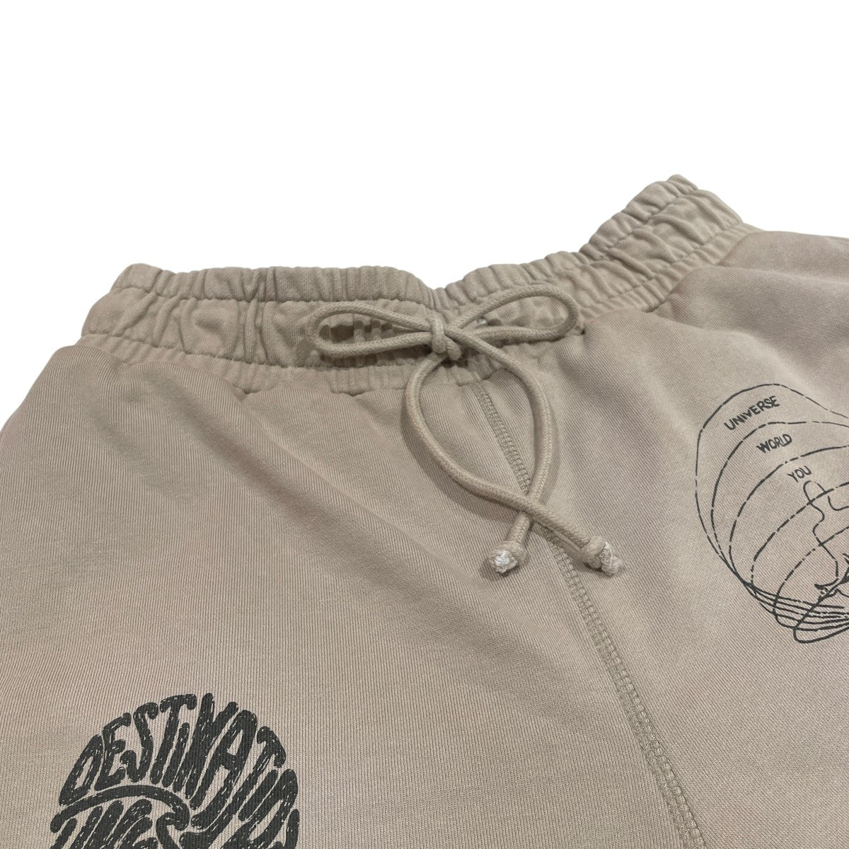 HANDWRITING PRINT SWEAT SHORTSスウェットパンツ718072501