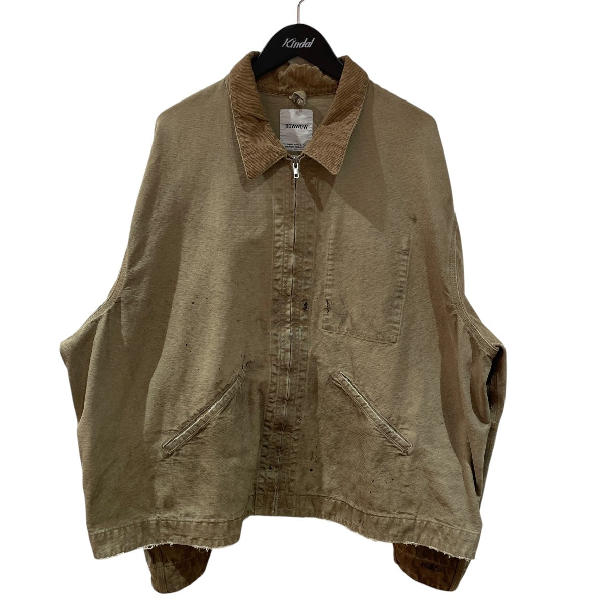 AUTO CITY DUCK JACKETジップブルゾン