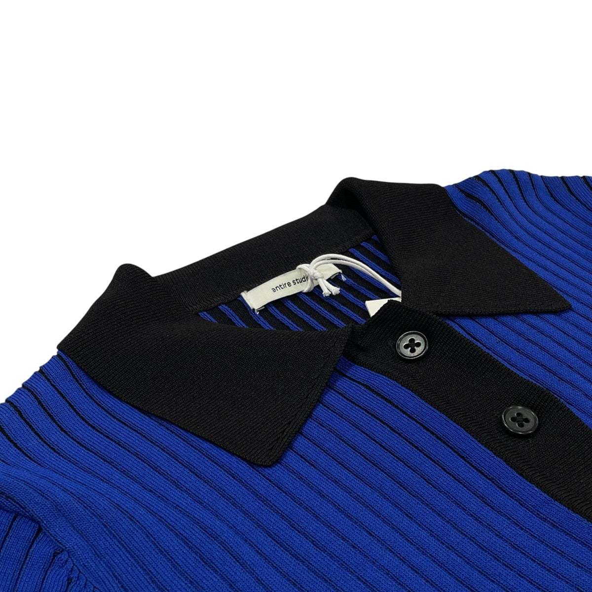 Ribbed PoloポロシャツESU S26 10137