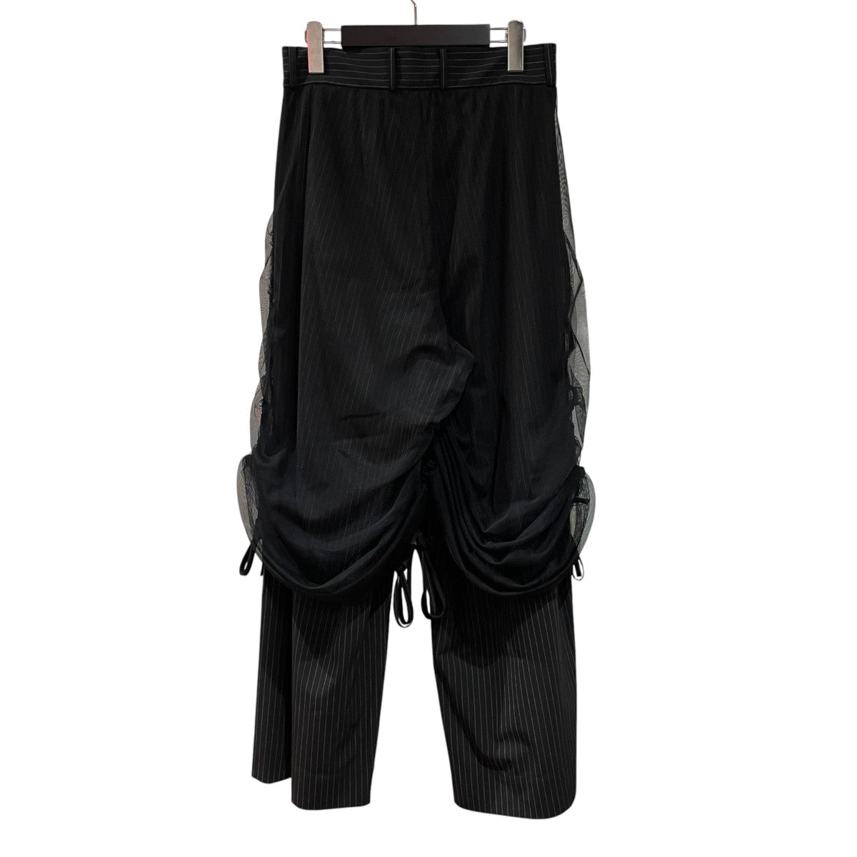 TULLE LAYERED MODULAR STRIPE SLACKSスラックスIL00000022