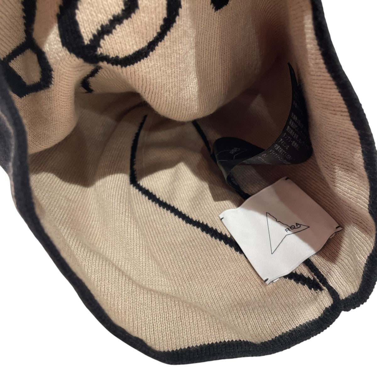 LOGO WOOL BEANIEニット帽