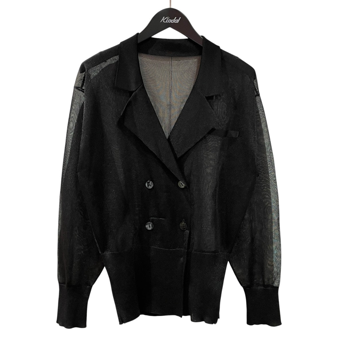 MEDI JACKET LIKE SHEER CARDIGANシアーカーディガン0226101610600
