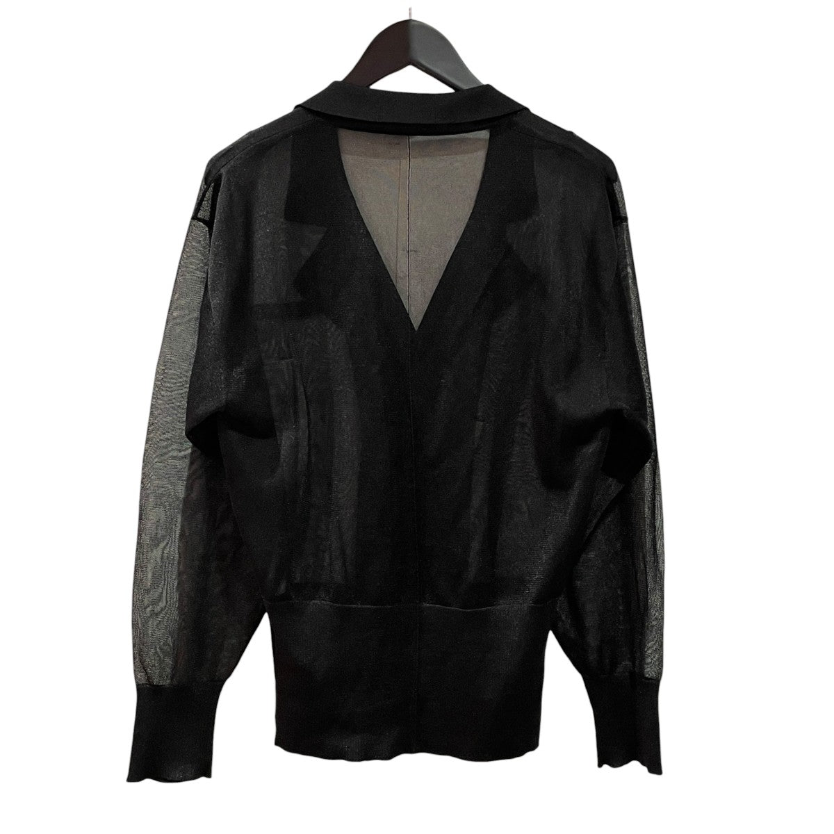 MEDI JACKET LIKE SHEER CARDIGANシアーカーディガン0226101610600