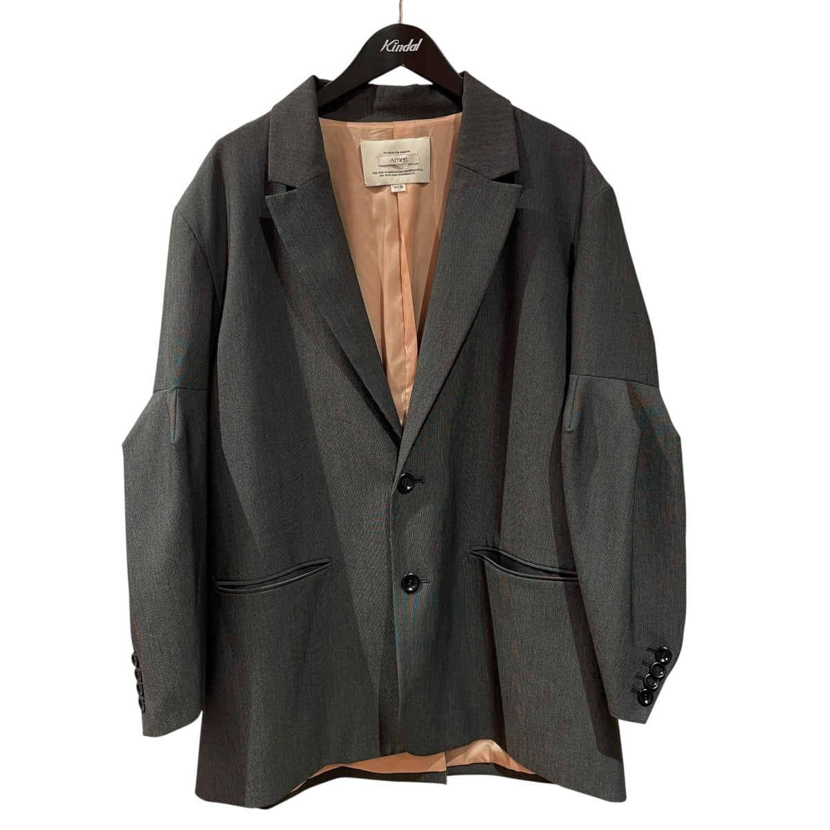 DIMENSIONAL SLEEVE JACKETテーラードジャケット0125106250190