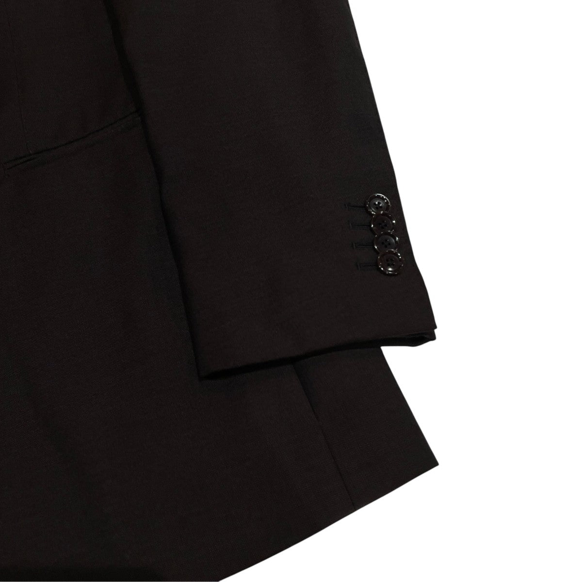 BEAMS F ALFRED BROWN ウールモヘヤブラウンソリッド3ボタンスーツセットアップスーツ21-17-1085-731
