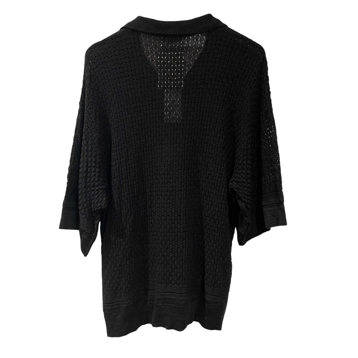 12G KNIT OPEN COLLOR SHIRT RNC009ニットシャツRNC009