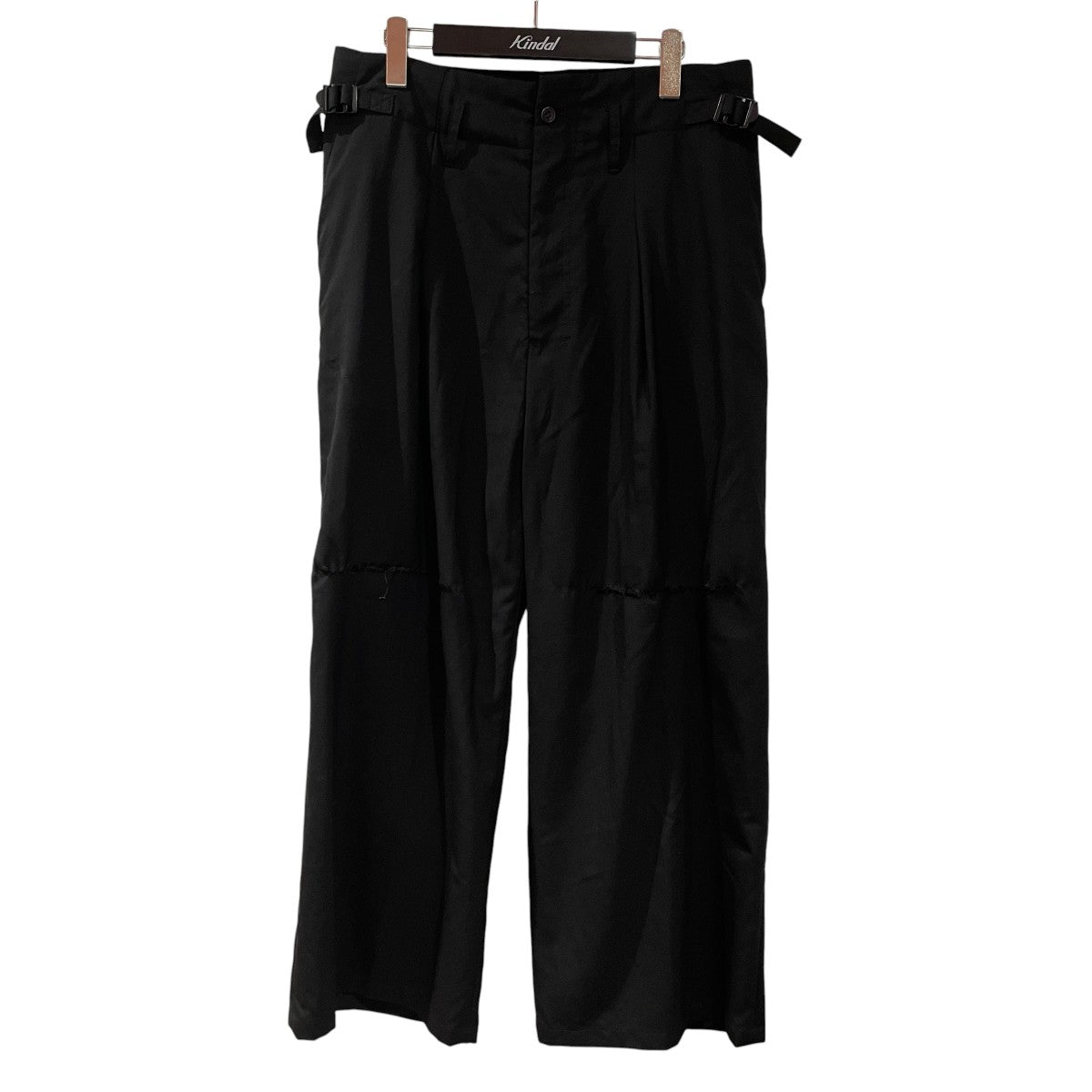 WOOL DAMAGE WIDE SLACKSスラックスANC-PT39-C