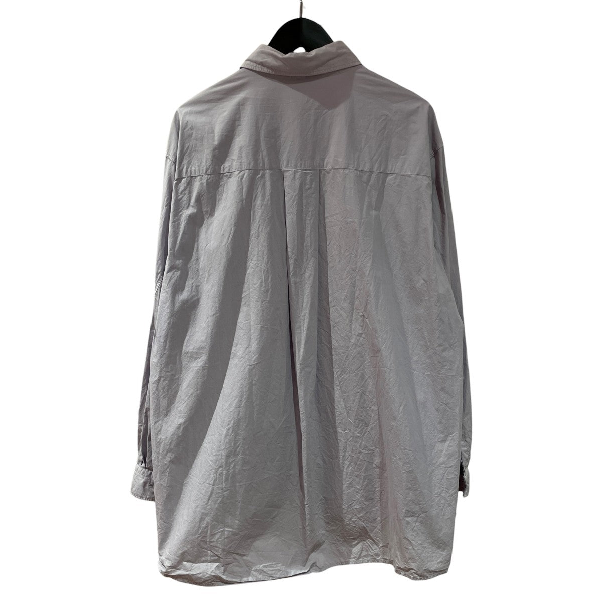 ANCELLM DYED SHRINK OVER SHIRT長袖シャツANC-SH54