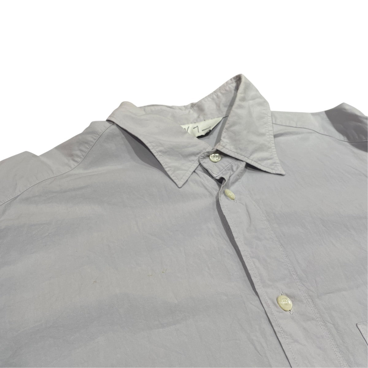 ANCELLM DYED SHRINK OVER SHIRT長袖シャツANC-SH54