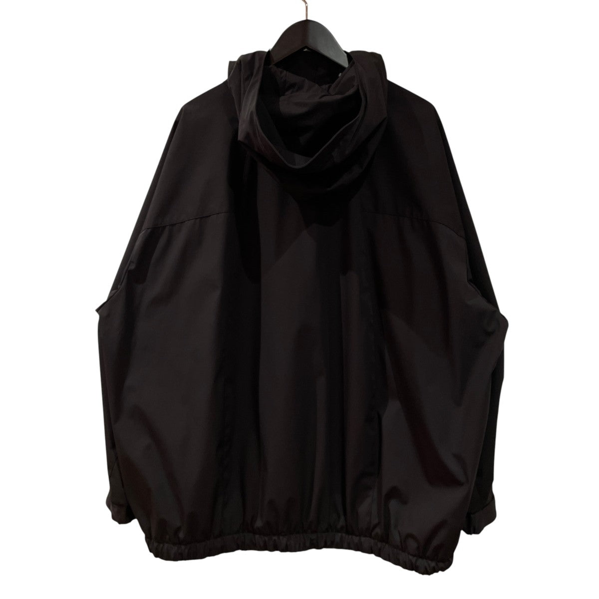 WEATHER PROTECTION HOODED JACKET - BLACKナイロンジャケットST.1059