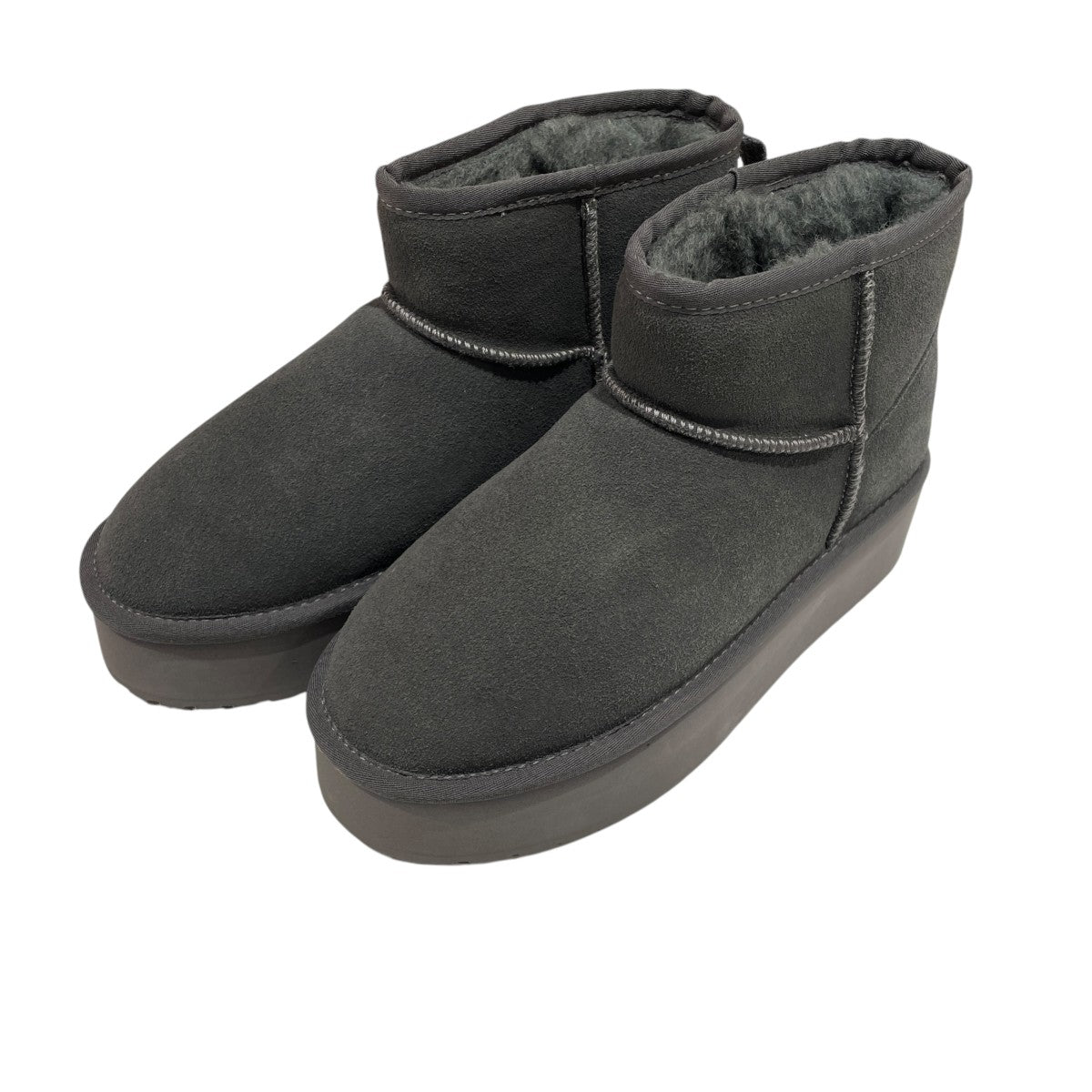 Platform Micro WoolムートンブーツW13159