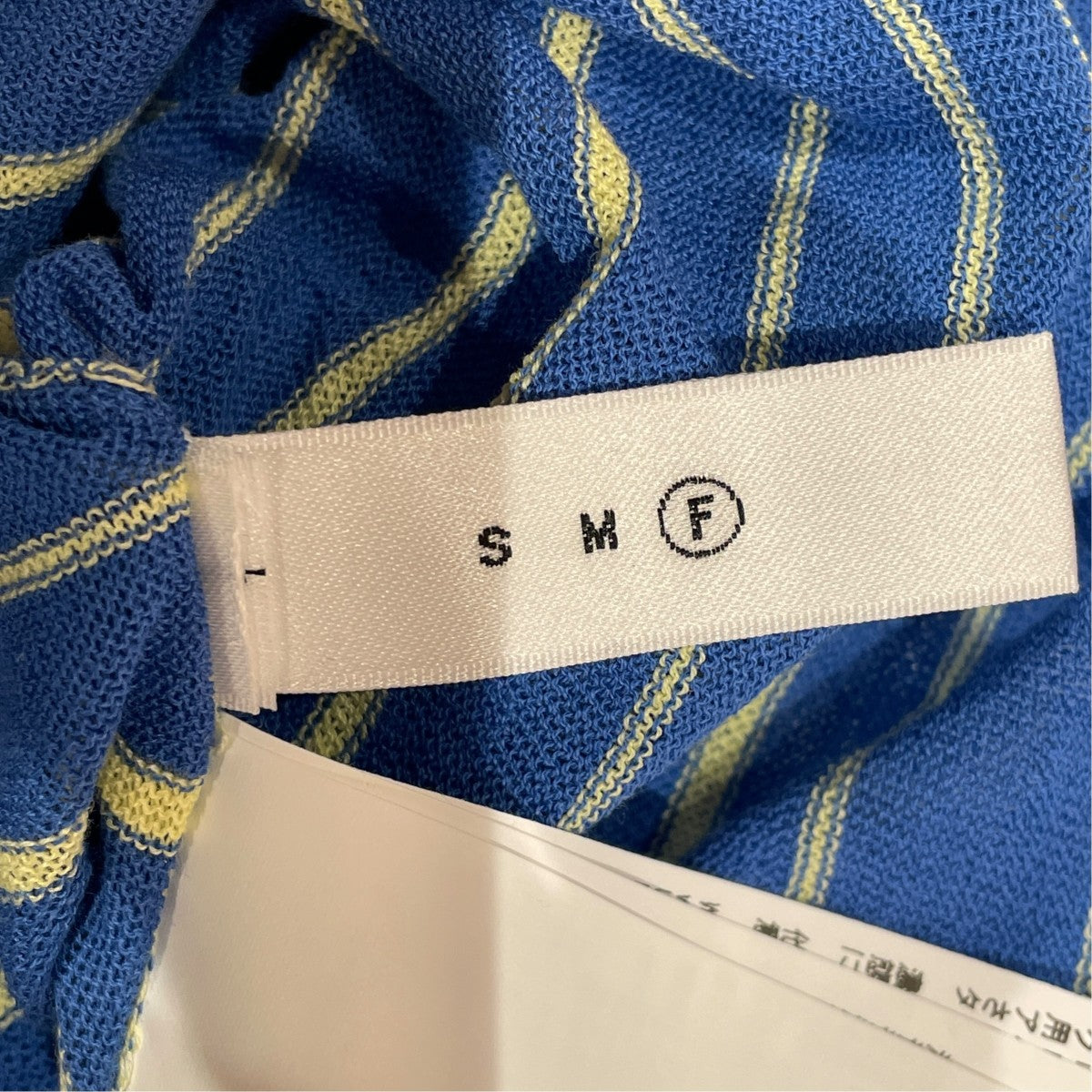 SIMPLE DOUBLE COLOR CHECK TOP薄手ニット01210140280