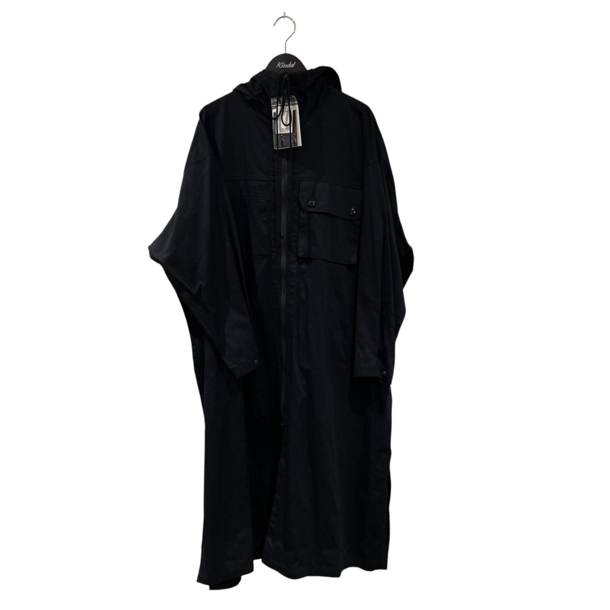 COTTON TWILL HOODED COATジップコートYY-D85-002-03