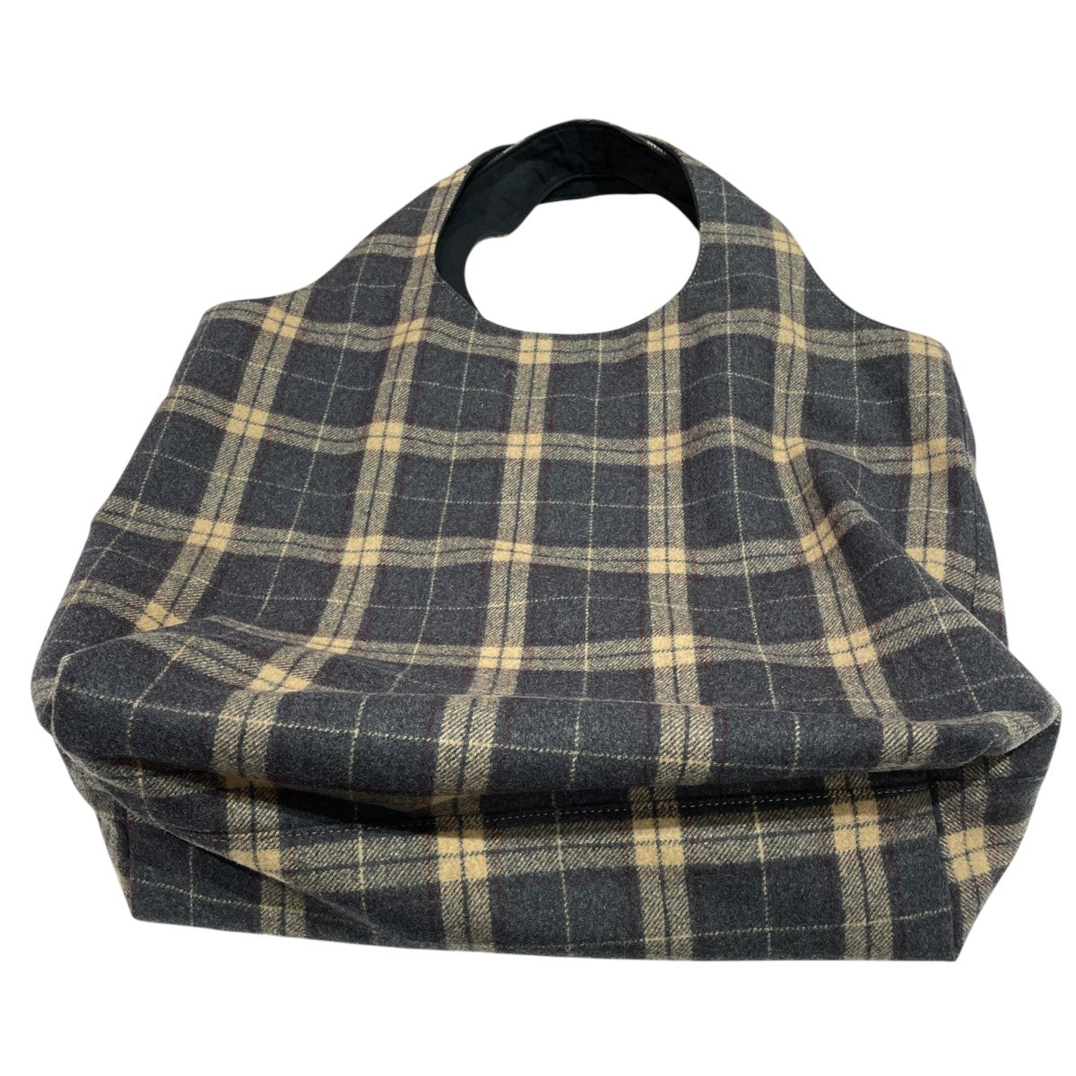 A．P．C． チェックトートバッグ 古着・中古-3枚目のアイテム画像