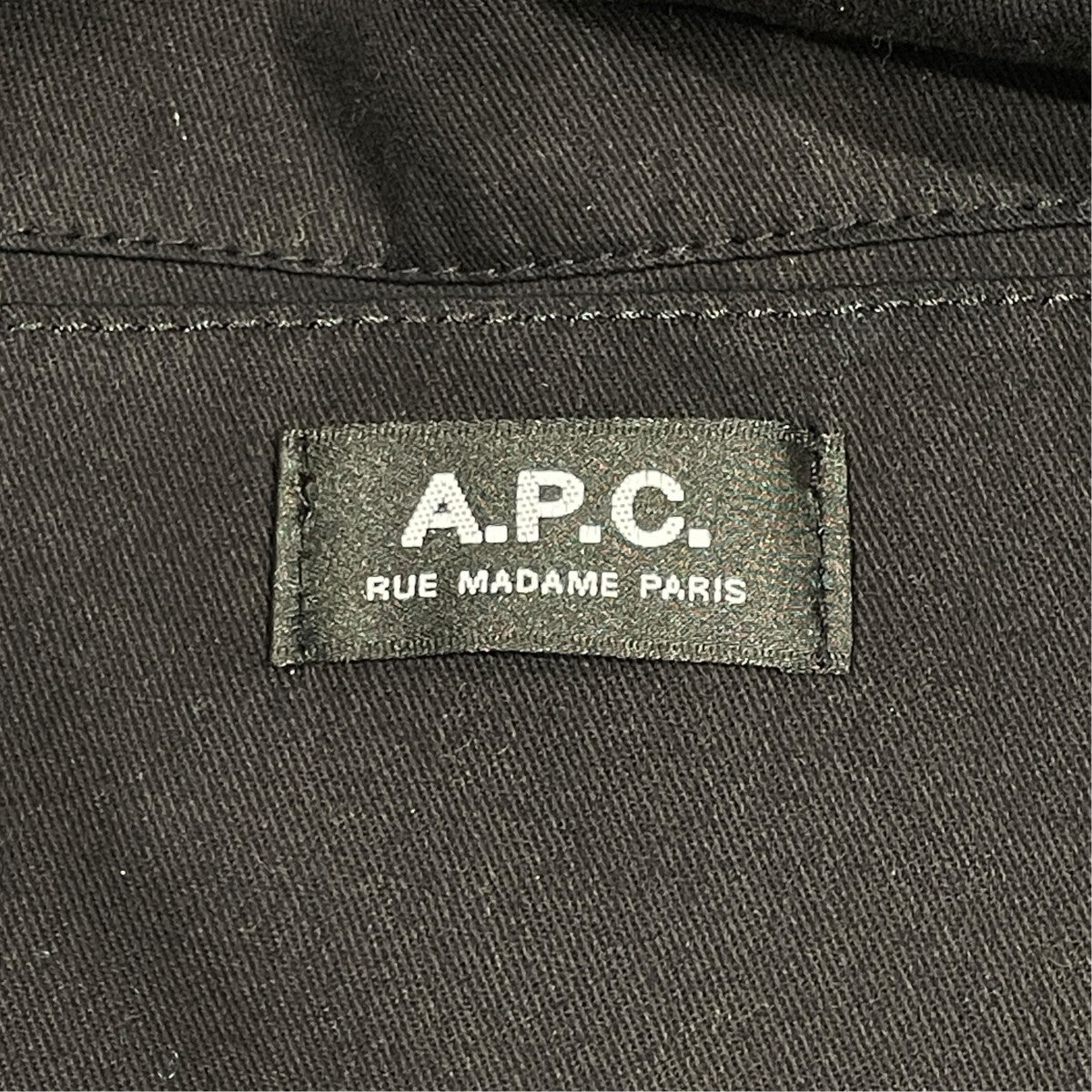 A．P．C． チェックトートバッグ 古着・中古-5枚目のアイテム画像