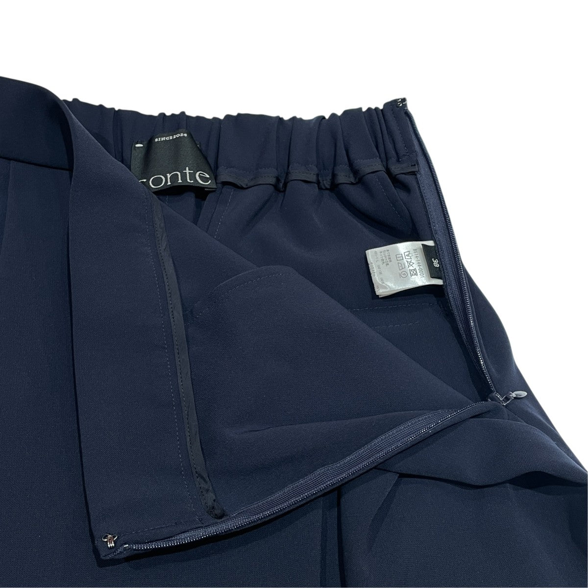 アシンメトリー タックパンツタックパンツ8514-144-0001