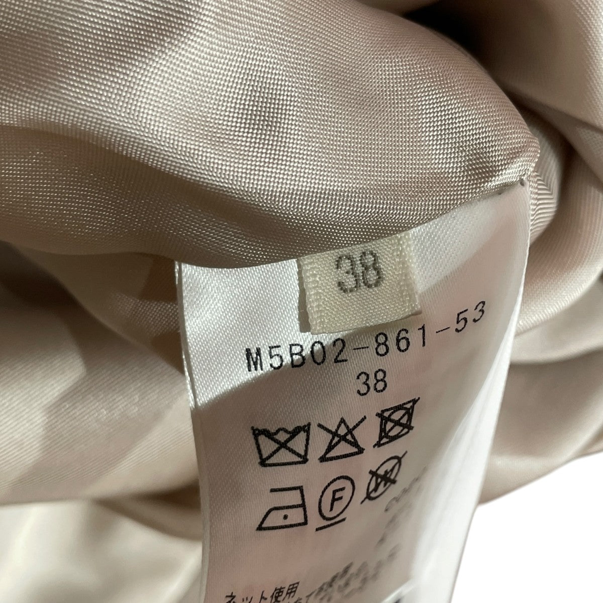 ノーカラーコートM5B02-861-53