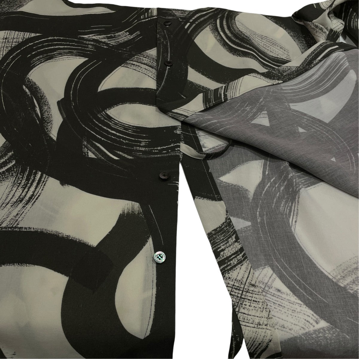 Back Slit Shirt長袖シャツU742-B06-906