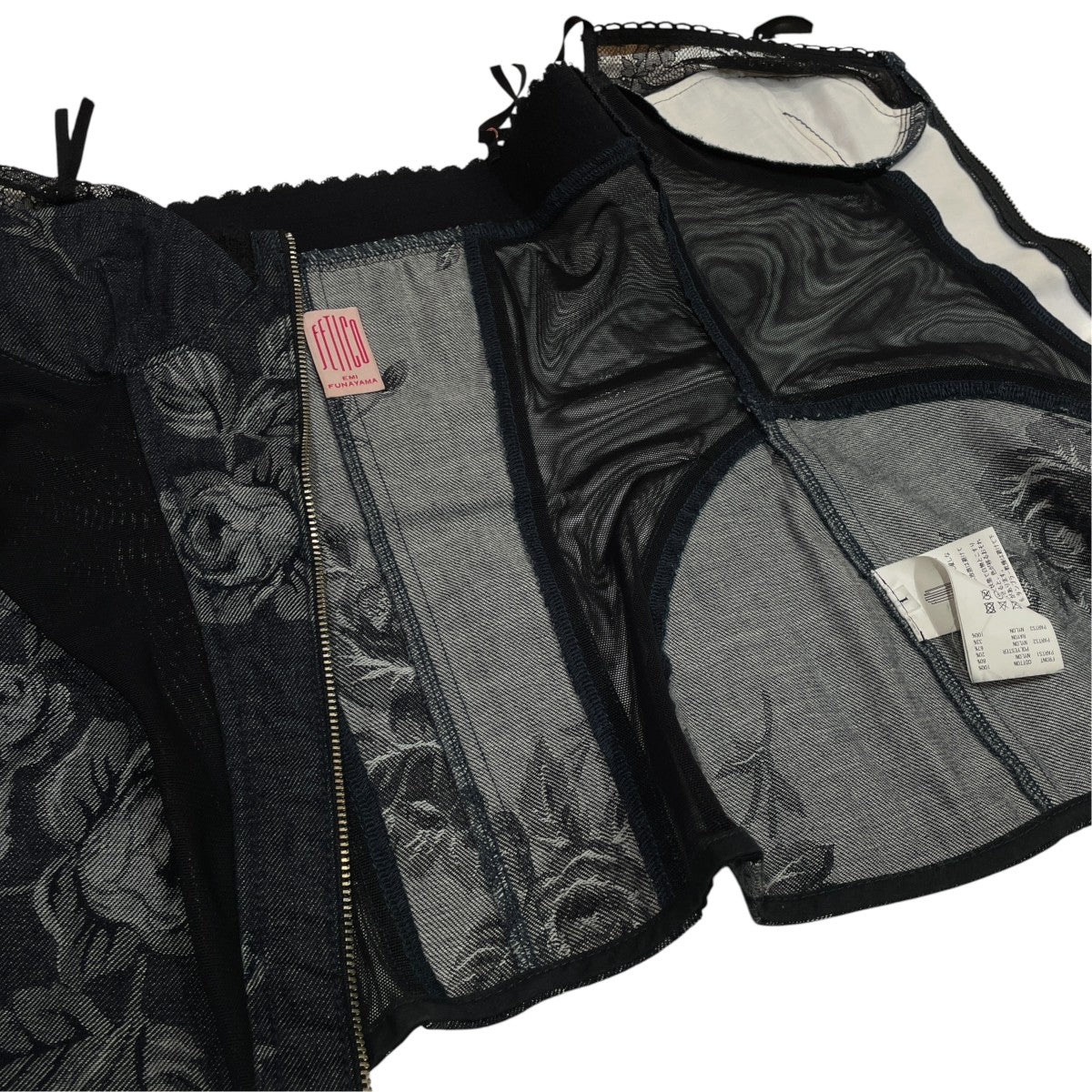 ROSE DENIM BUSTIERキャミソールFTC252-0101