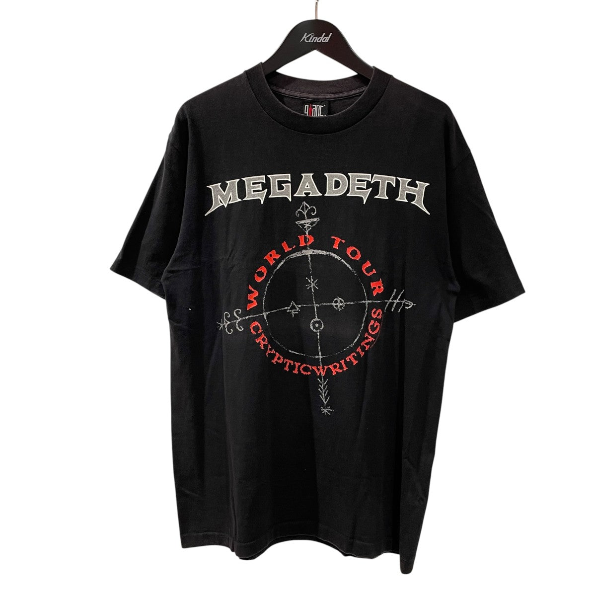 VINTAGE MEGADETH Crypic Writings 97-98半袖Tシャツ 古着・中古-1枚目のアイテム画像
