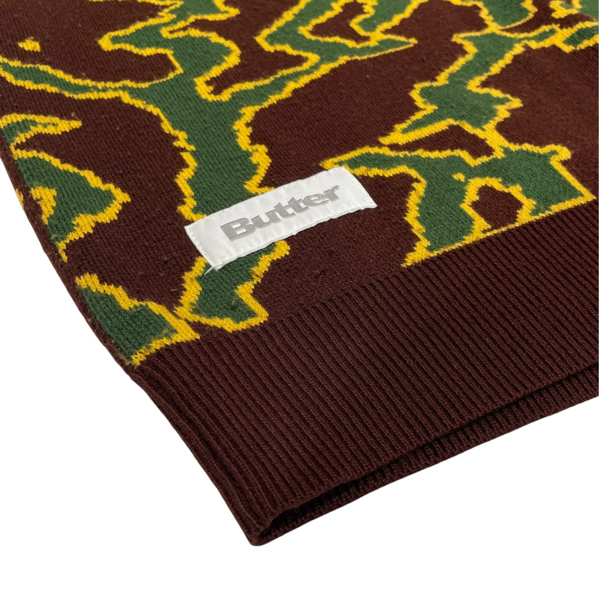 BUTTER SURGE KNITTED VESTニットベスト 古着・中古-4枚目のアイテム画像