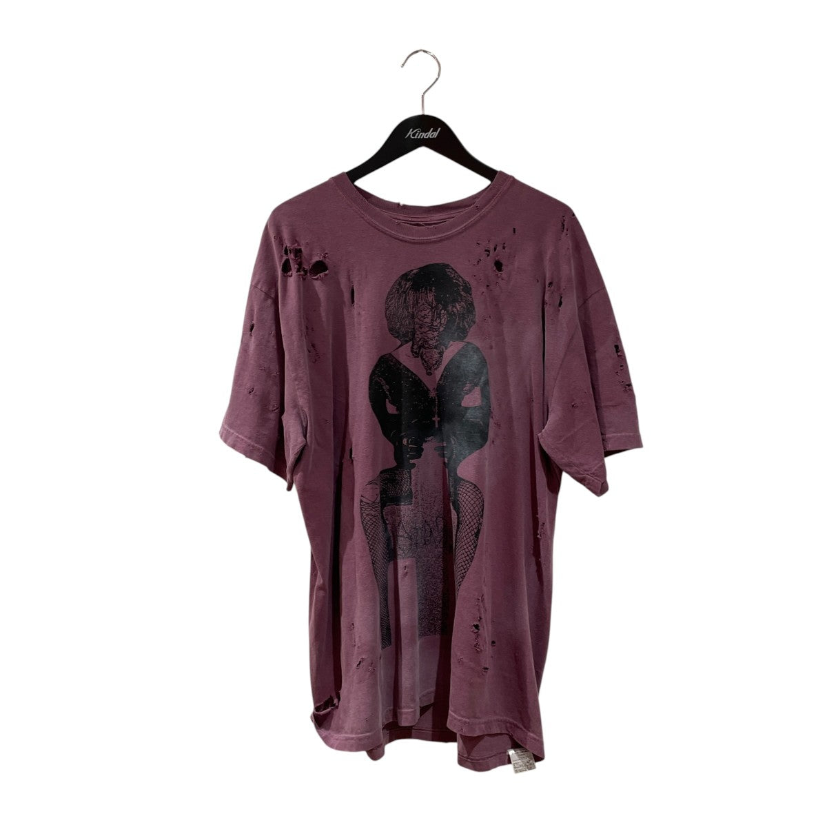 emary DAMAGED EMARY GRAVE TダメージTシャツEMSS24TS011 古着・中古-1枚目のアイテム画像