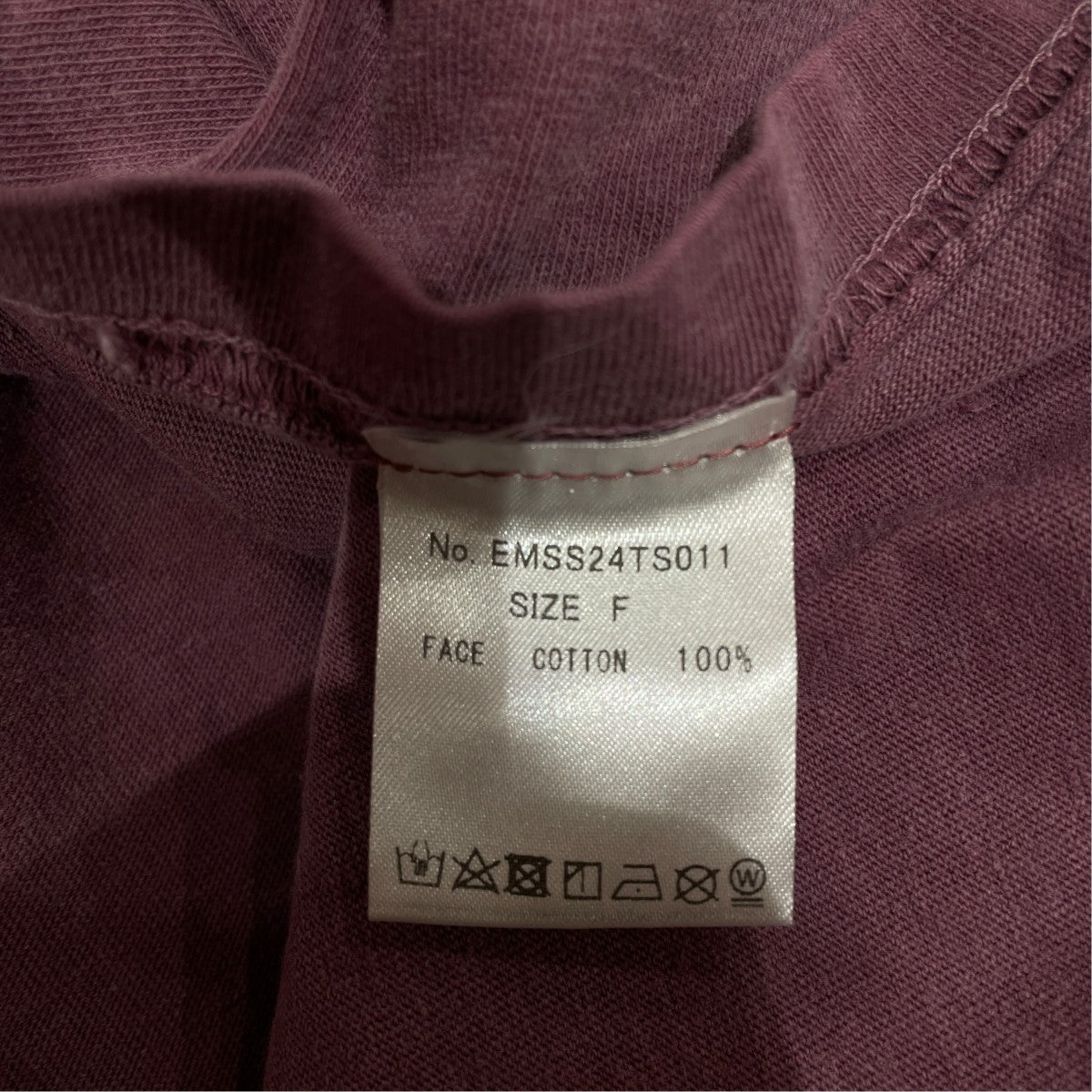 emary DAMAGED EMARY GRAVE TダメージTシャツEMSS24TS011 古着・中古-5枚目のアイテム画像