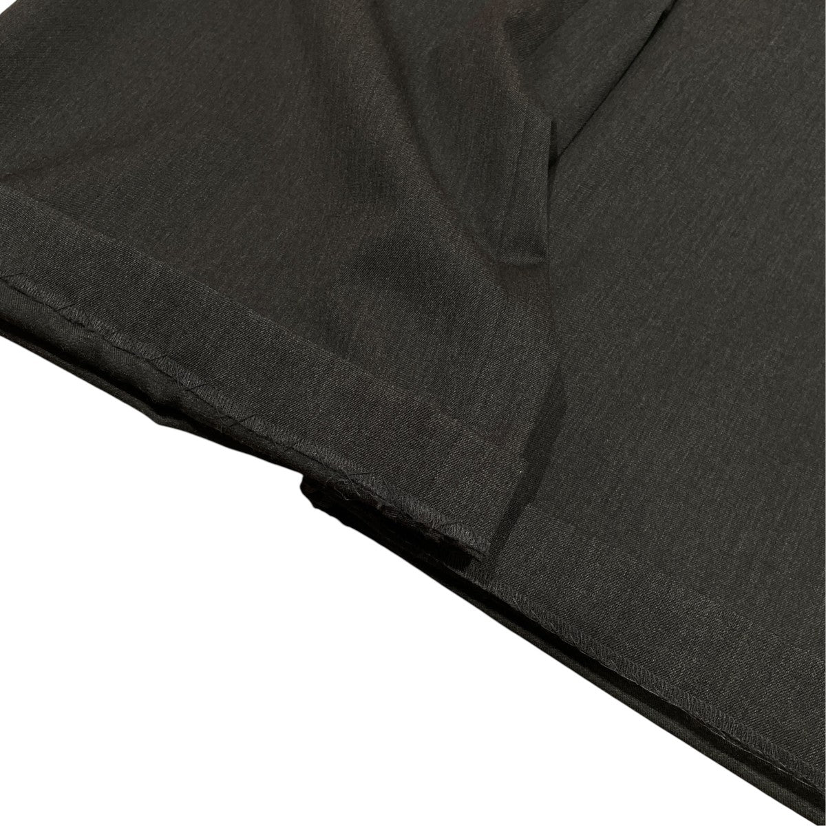 HEAVY WOOL GABARDINE OVER WIDE TUCK TROUSERSスラックス550-06001