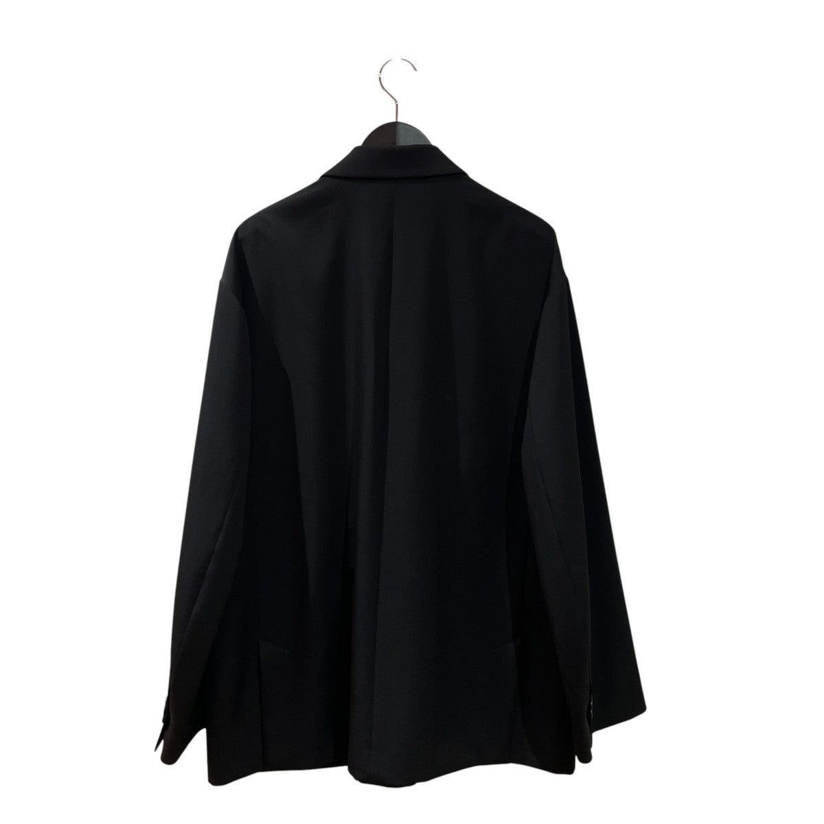 OVERSIZED DOUBLE BREASTED JACKET - BLACKテーラードジャケットST.641