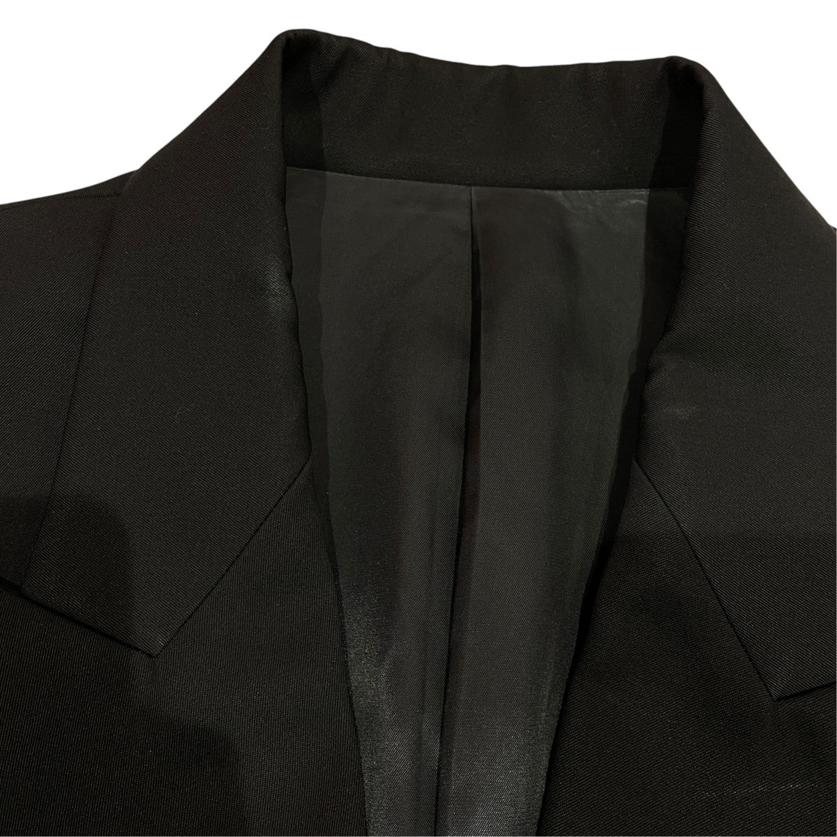 OVERSIZED DOUBLE BREASTED JACKET - BLACKテーラードジャケットST.641