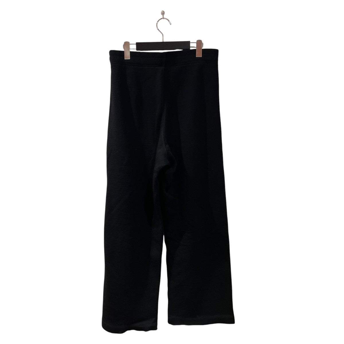24SSreduced trouser black pseudo knitニットパンツm4236rbp