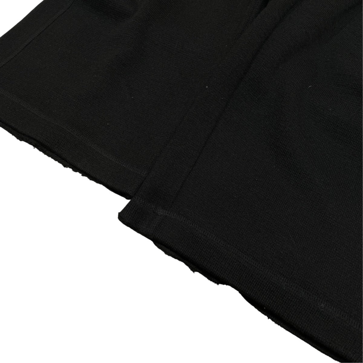 24SSreduced trouser black pseudo knitニットパンツm4236rbp
