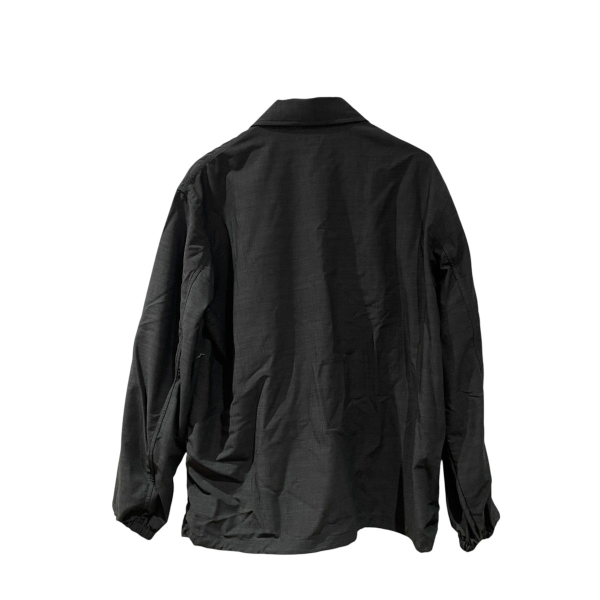 RHYTHR(リズル) SUMMER WOOL MIX COACH JACKET長袖シャツRHY-057 RHY