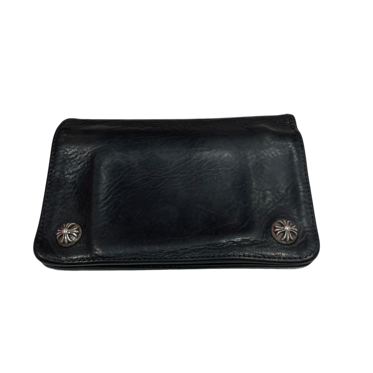 2 ZIP CROSS BALL LEATHER WALLET折り畳みコインケース