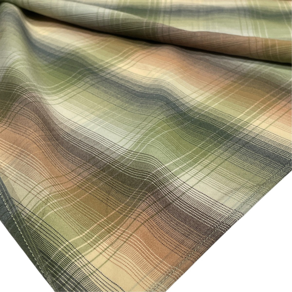 SUPER LIGHT WOOL CHECK MAXI ONE-PIECEシャツワンピースA20AD02LC