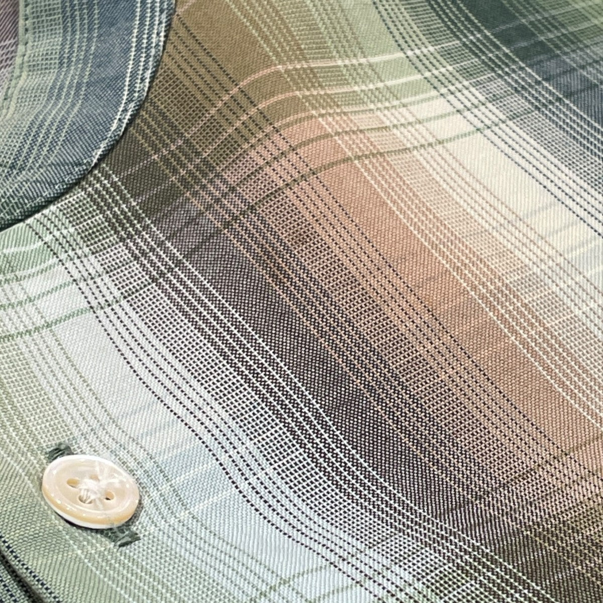 SUPER LIGHT WOOL CHECK MAXI ONE-PIECEシャツワンピースA20AD02LC
