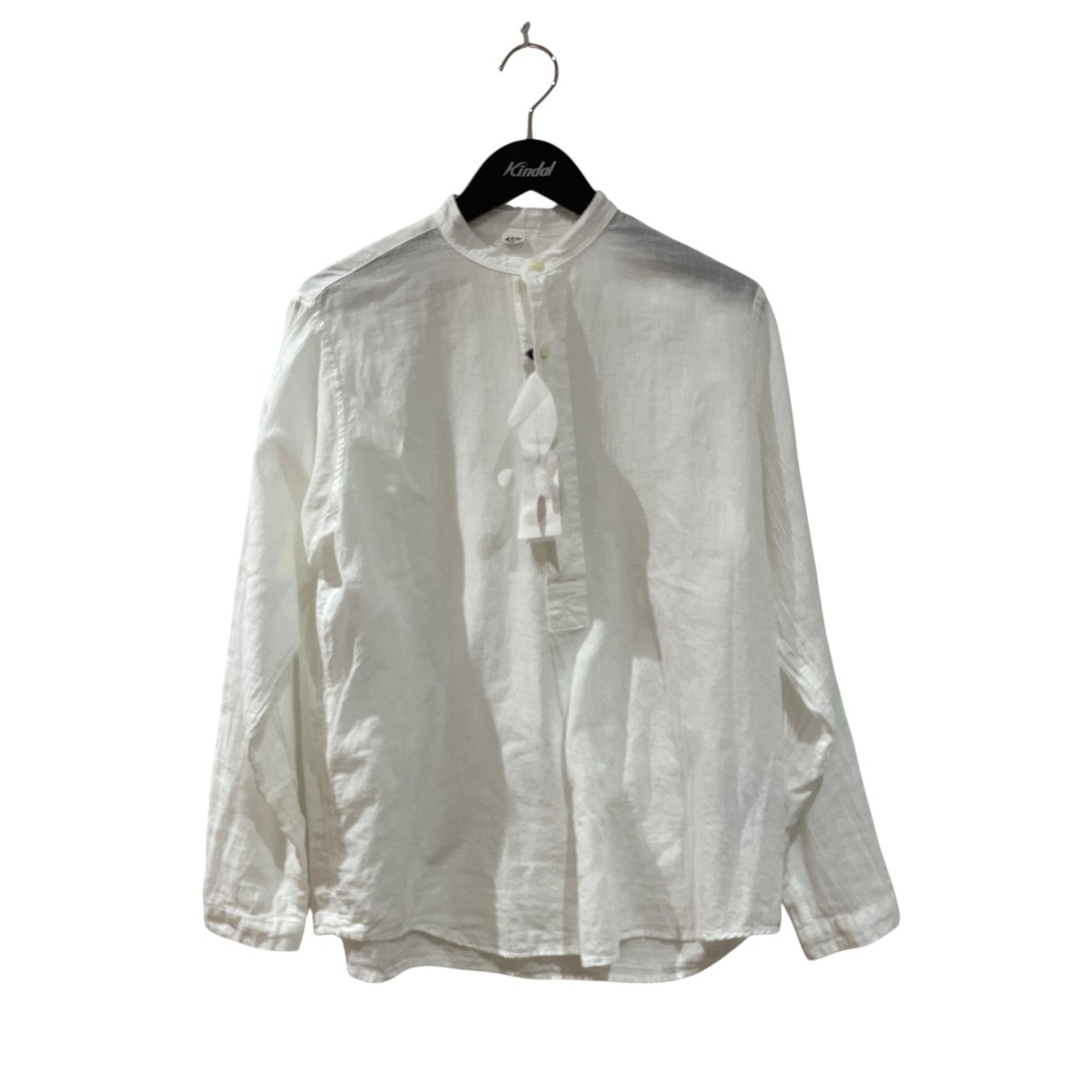 Gauze 908 Henley Shirt長袖シャツ80530312